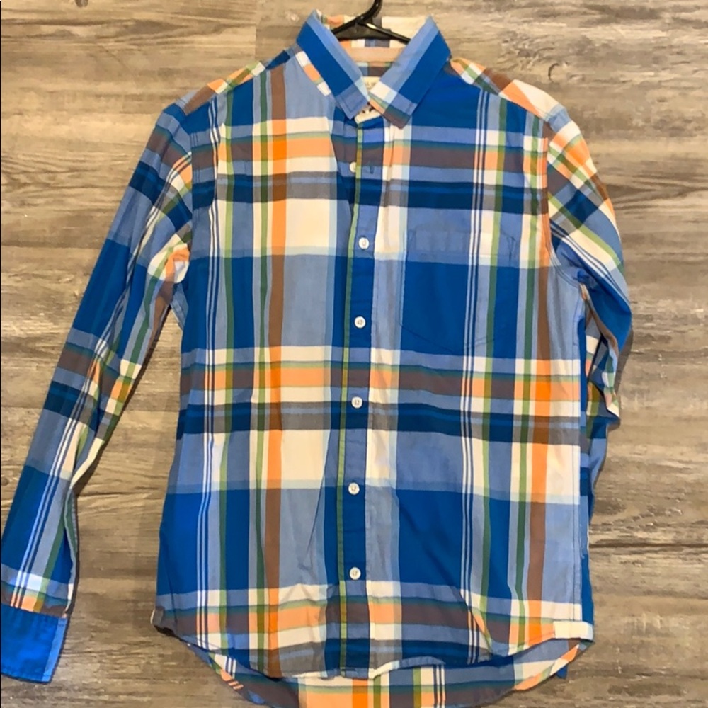 Aeropostale Plaid Button Down